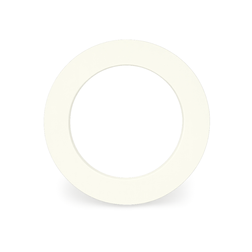 Luna Pure Mini Deko-Ring, weiß lackiert